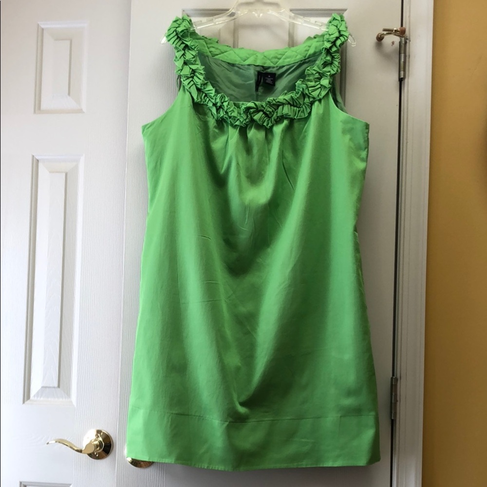 Green Sleeveless Dress